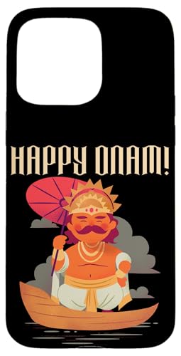 Happy Onam �t�F�X�e�B�o�� �}���������J�����_�[ �X�}�z�P�[�X iPhone 15 Pro Max �p
