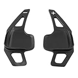 Car Steering Wheel Shift Paddle Auto Direct Shifter Gear Extention For BMW 3 5 Series F10 F30 F80 325i 320i 330i All Years 2Pcs(Black)