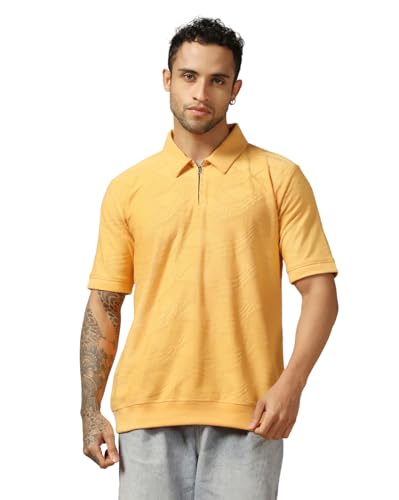 Image of Leriya Fashion Mens t Shirt | Textured t Shirts for Men| Oversized t-Shirt for Men