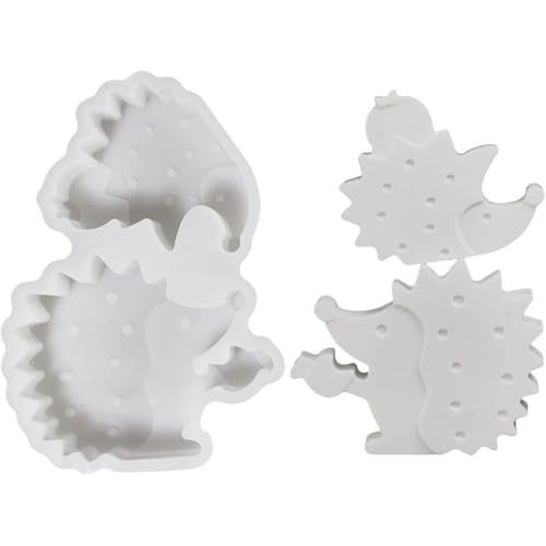 Generico Stampo Cemento per Calcestruzzo | Forma per Gesso da Colata - Forma Riccio 3D in Silicone per Decorazione Casa Artigiani Insegnanti Decoratori Stagionali