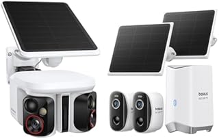 Baseus Security X1 Pro Outdoor Surveillance Camera – First AI Dual Tracking Camera & N1 2-Cam Solar Kit