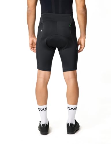 VAUDE Fahrradhose Active Pants Herren kurz, atmungsaktiv, Black/Black, XXL – Ansicht 6