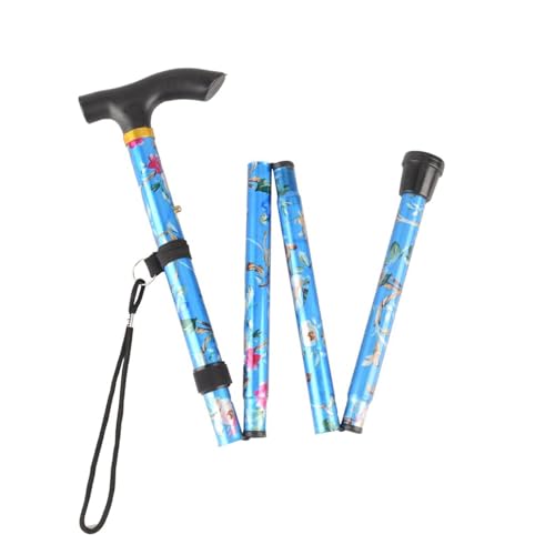 MAGHUNT ステッキ 杖 つえ 折りたたみ杖 自立式 ゴム足 伸縮可能 杖長82-92cm 5段階調節 歩行 補助 女性 男性高齢者 母の日 父の日 敬老の日 プレゼント