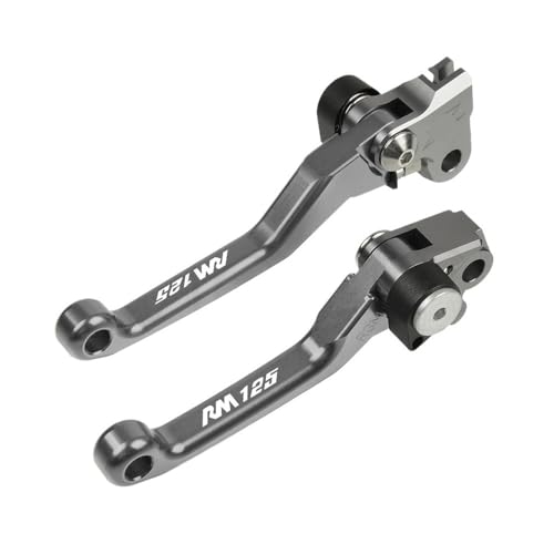 Levier d'embrayage et frein RM125 pivotant CNC contre la casse moto