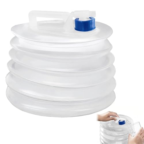 Seau pliable 5L durable en polyéthylène haute résistance