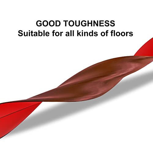 Image of 20Ft Floor Cord Cover Brown Silicone Cable Protector Easy to Install Wire Organizer and Hider for Home, Office, Garage (Brown-6m)