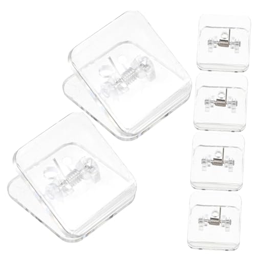 CIYODO 6 Pack Dog Pads Holder Adhesive Pet Toilet Clip Puppy Potty Training Pad Holder Waterproof for Dogs