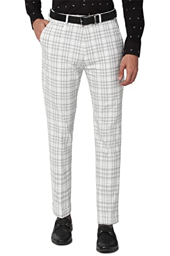 Image of Peter England Men's Carrot Fit Pants