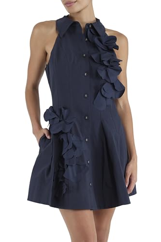 Ramy Brook Women's Donna Dress, Navy, 6