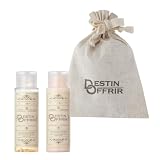 DestinOffrir シャンプー50ml トリートメント50g サボンの香り ダメージ補修 酸熱 髪質 レブリン酸 くせ毛 ダメージ毛 ブリーチ毛 お試しセット トラベルセット ミニセット