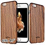 NeWisdom iPhone 6s Case Wood,iPhone 6 case Wood, Non Slip Thin Slim Unique Designed Cover - Sandal