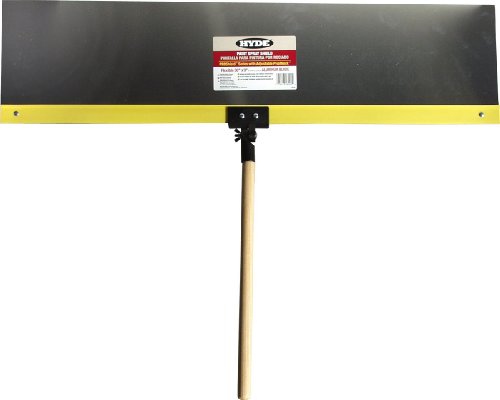 Hyde 28000 Proshield Flexible Labeled Spray Shield 36 in L X 9 in W Aluminum 36 x 9 Yellow