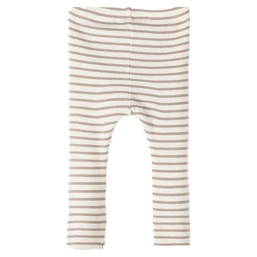Name IT Unisex Baby Nbnbani XSL Noos Leggings, Pure Cashmere, 86 EU