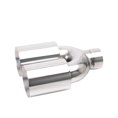 Tuyau d'échappement anti-jaunissement double paroi inox 63-89 mm