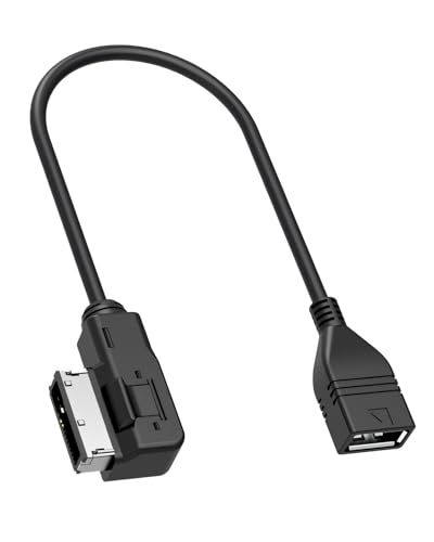 Adaptateur Câble AMI MDI Pour Audi A1 A2 A3 A4 A5 A6 S6 A8 S8 R8 Q3 Q5 Q7 Câble Aux Audio USB MMi Adaptateur MP3 Multimédia Musique Interface Pour VW TT VW...
