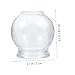 Healvian 7pcs Glass Cupping Therapy Professional Suction Cups for Body Care Household Massager for Muscle Relief and Improved Blood Flow to Use