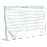 BIROYAL 2026 Wochenplaner Block Undatiert A4 (50 Seiten) - Weekly Planner mit To Do Liste - Wochenkalender - Wochen Planer mit Wochenübersicht&Einkaufsliste - Schreibtischunterlage Papier für Aufgaben
