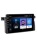  ZXCVBNM Auto RadioAndroid 9.0 2 GB RAM 2 Din Radio Stereo Multimedia Video Player Fit for BMW E46 M3 Rover 75 Coupe 318/320/325/330/335(Color:4G-DVR)