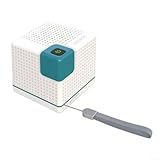 Taille compacte : conçu avec une taille de 3 x 5,3 x 5,3 cm, ce mini haut-parleur portable est idéal pour l'écoute en déplacement, ce qui le rend facile à emporter pour les voyages ou le plaisir en plein air.