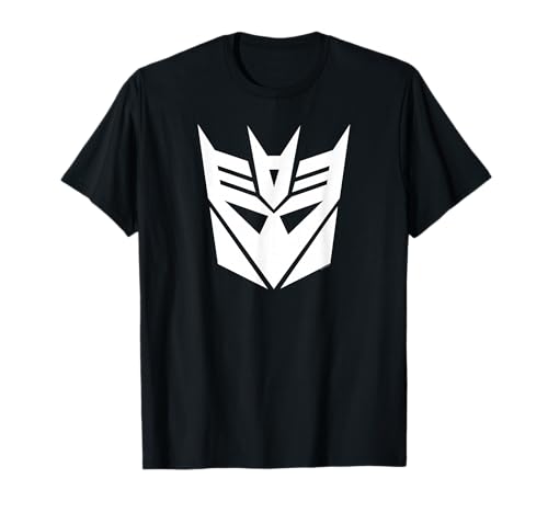 Image of TRANSFORMERS White Decepticon Sigil T-Shirt