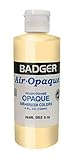 Badger Air-Brush Company Air-Opaque Airbrush Ready Water Based Acrylic Paint, Pearl Gold, 4-Ounce