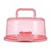 Ankexin Sturdy Cake Removable Cupcake Tray Secure Snap Locks Cake Container Foldable Handles Pastry Macaroons Boxes Macaroon