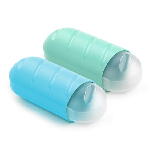 TATAY Boite a Sandwich Fresh | Lot de 2 | Design Compact, Extensible, Couvercle Amovible | Compatible Congélateur, Micro-ondes et Lave-vaisselle | Sans BPA |...