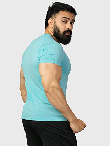 Image of Mens Slim Fit Sports and Gym Training Workout T-Shirt