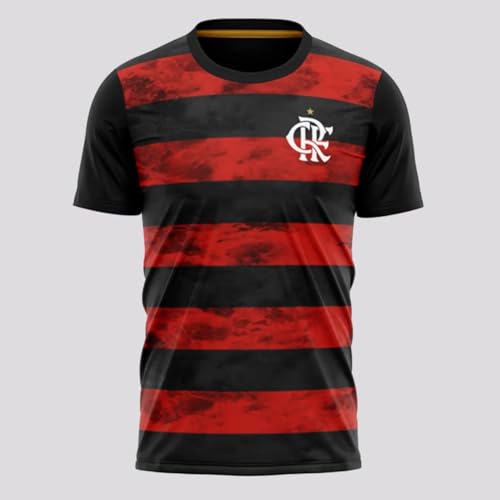 Camisa Flamengo Arbor Infantil Preta