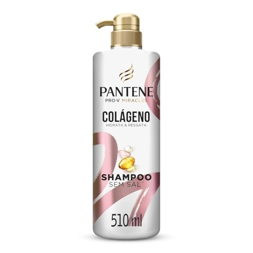 Pantene Pro-V Miracles Shampoo Colágeno Hidrata e Resgata 510 ml Pantene Pro-V Miracles Shampoo Colágeno Hidrata e Resgata 510 ml