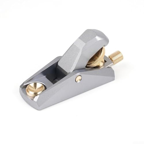 Floweringbeter Raboteuse portable pour menuisiers – Taille compacte avec bouche réglable, finition à bord lisse (D)