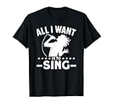 Great All I Want Is To Sing Apparel
