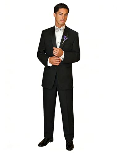 Costume 3 pièces homme coupe slim haut de gamme avec veste chic et gilet
