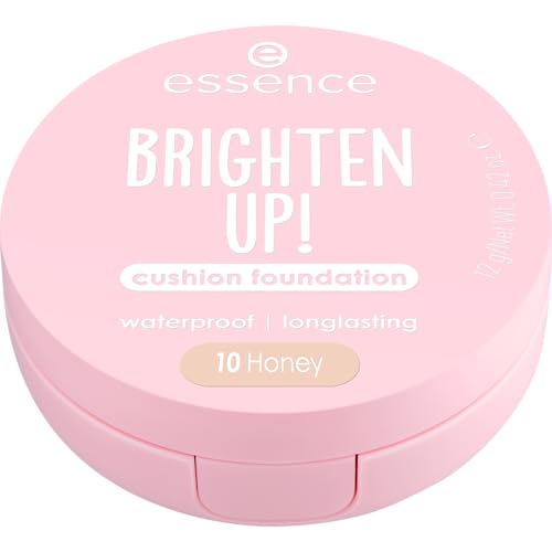 essence BRIGHTEN UP! fondotinta cushion, lunga durata, schiarente, naturale (12g)