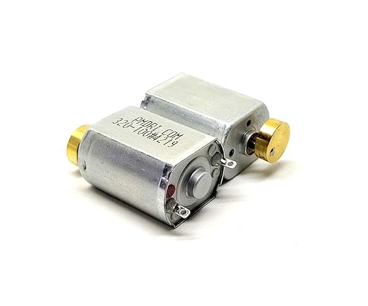YUTH TRADING COMPANY 2Pcs 3V - 6V Vibration motor mini micro DC Motor DC 20x15x25mm 7100 rpm 0.17A for Toys DIY Projects-picture-23