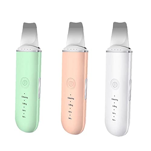 Skin Scrubber Gezicht Spatel Cleanser Acne Comedondrukker Peeling Face Lift Machine Exfoliating Beauty Instrument White… - Image 8