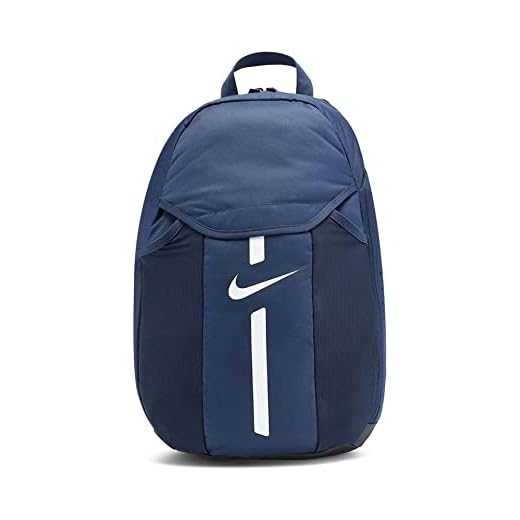 Nike Academy Team Backpack, Navy Blue, One Size (12.99 x 18.9 x 6.69 inches), 30L