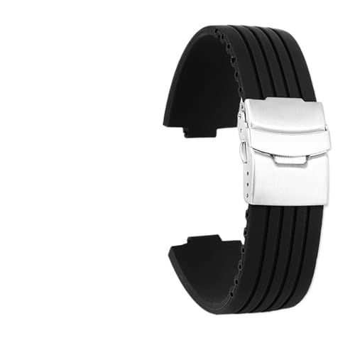 Bracelet silicone 22mm compatible Oris Aquis pour le sport et le quotidien