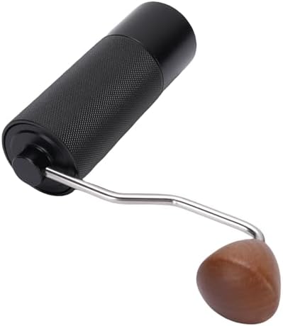 Jiawu Manual Coffee Grinder Conical Burr Durable for Coffee Lovers 25g Capacity Perfect for Home and Travel Stainless Steel - 1