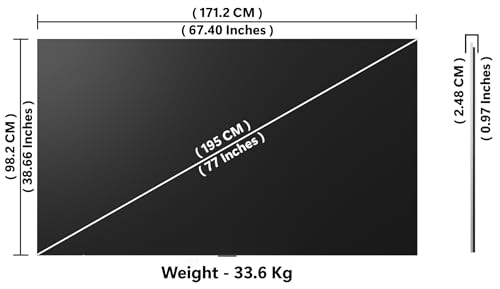 Image of LG 195 cm (77 Inches) OLED evo G5 Series 4K Ultra HD (3840 x 2160) Smart webOS OLED TV OLED77G56LA