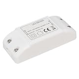 McShine LED-Trafo | Elektronisch | 0,5–12W Leistung | 220-240V Eingang | 12V Konstantspannung | Überspannungs- und Kurzschlussschutz
