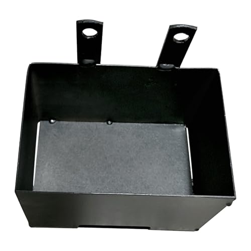 MOOTINGMOTO Sturdy Metal Motorcycle Batteries Carrier Case Storage Holder Box for 50cc 70cc 110cc...