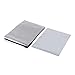 Aexit 20 Pcs Material Handling 15x20cm Silver Tone Flat Open Top Anti Static Bag ESD Supplies for Electronics