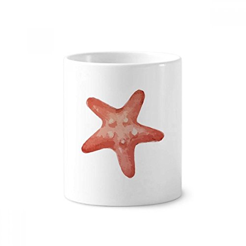 Mug étoile de mer rouge en céramique blanche tasses 350 ml