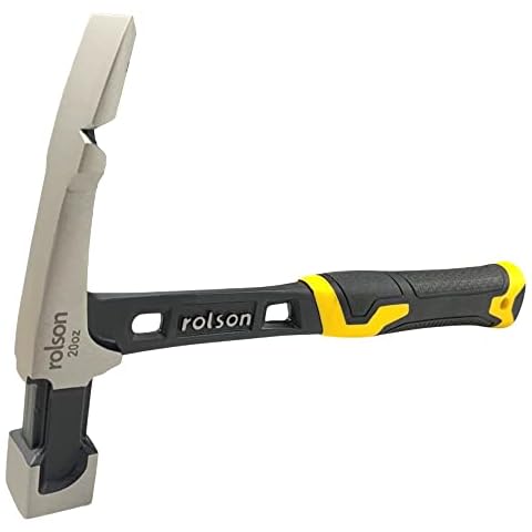 Rolson 10435 Solid Forged Brick Hammer 20 oz Cover