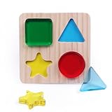 Koaics toy Wooden Acrylic Sorting Stacking Toy