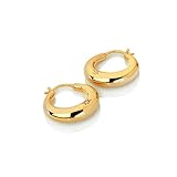 Hot Diamonds x Golden Edit Soul Statement Earrings | 20mm x 22mm
