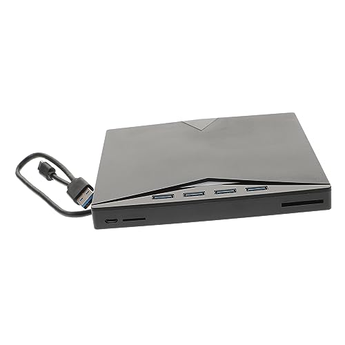 Graveur CD Rom silencieux et lecteur DVD portable fin avec base antidérapante