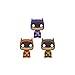 Batman - Brown, Purple & Orange Pocket Pop! 3 Pack