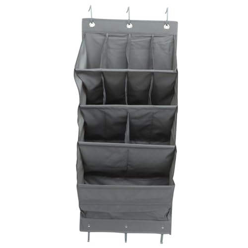 Cabilock 1set Multi-functional over The Door Organizer Pouch Hanging Storage Bag for Shoes Accessories More Easy to Install Space-saving Design for Home Office